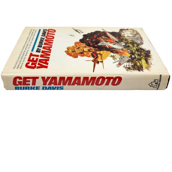 Get Yamamoto Hardcover Book 1969 By Burke Davis Dust Jacket Random House - Picture 3 of 5